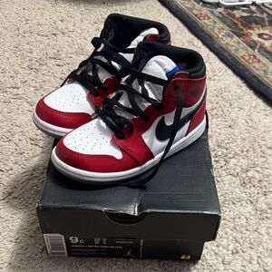Jordan 1 origin Story sz 9C Spider-Man Nike Air